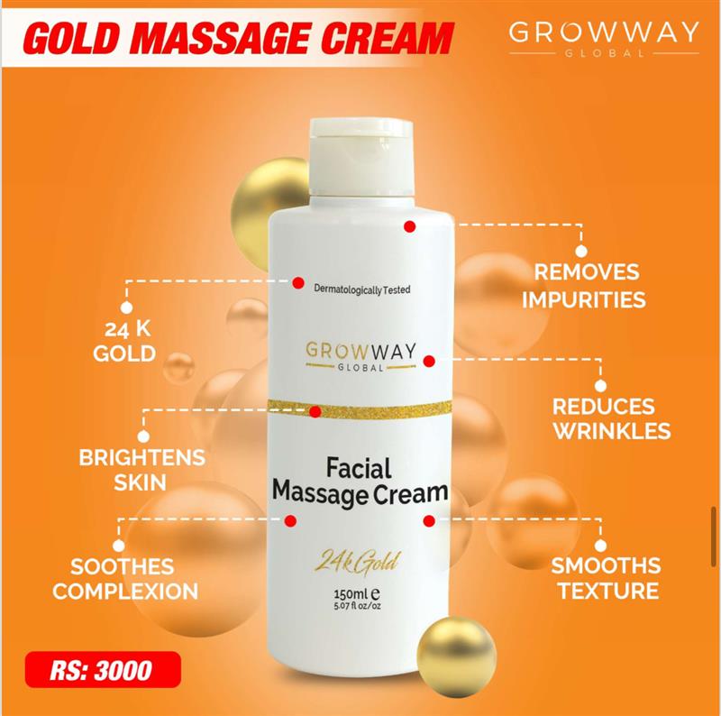 Gold Massage Cream